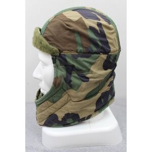 Alpha Industries Cap Mens 7 Camo Cold Weather Insulating Helmet Liner Woodland